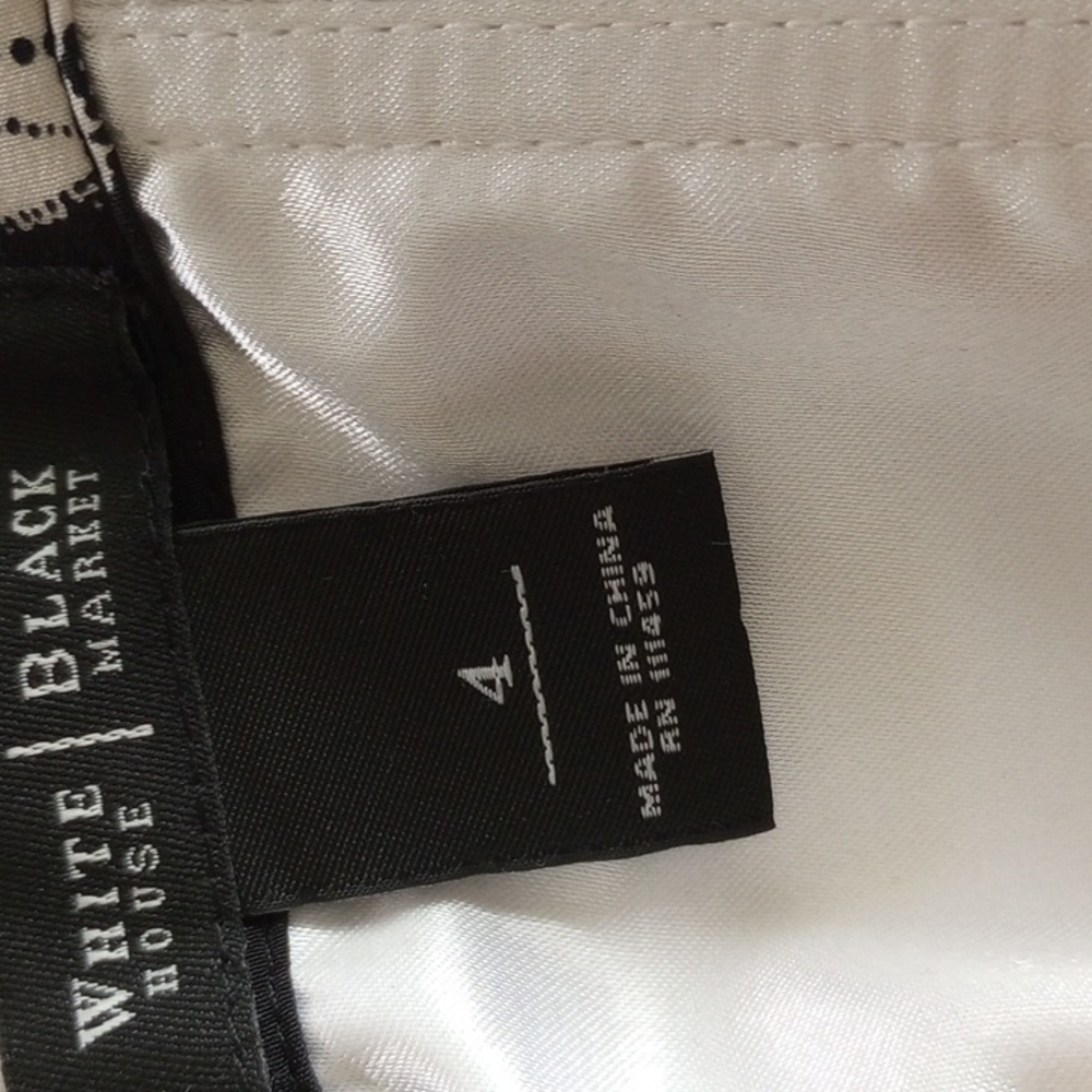 WHBM Halter / Strapless Silk Dress Size 4 - Picture 7 of 10